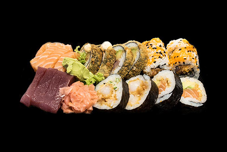 Sushi Combos - Maki Sashimi combo